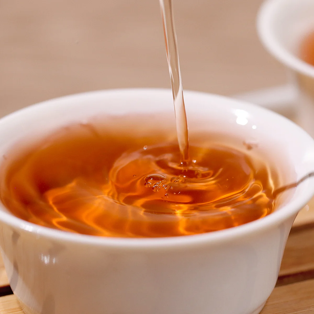 小师姐评茶 湖南千两茶 安化黑茶 2014年压制 盒装 100克