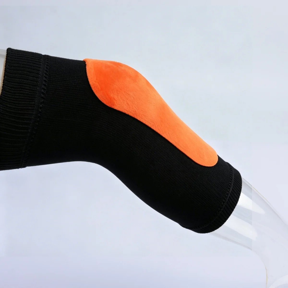 【China Direct Mail, Delivery Time 8-20 Days】HENGYUANXIANG Combed-Cotton Knee Pads, Focused Knee Protection, Selected Premium Xinjiang Cotton, Black, 29*12cm