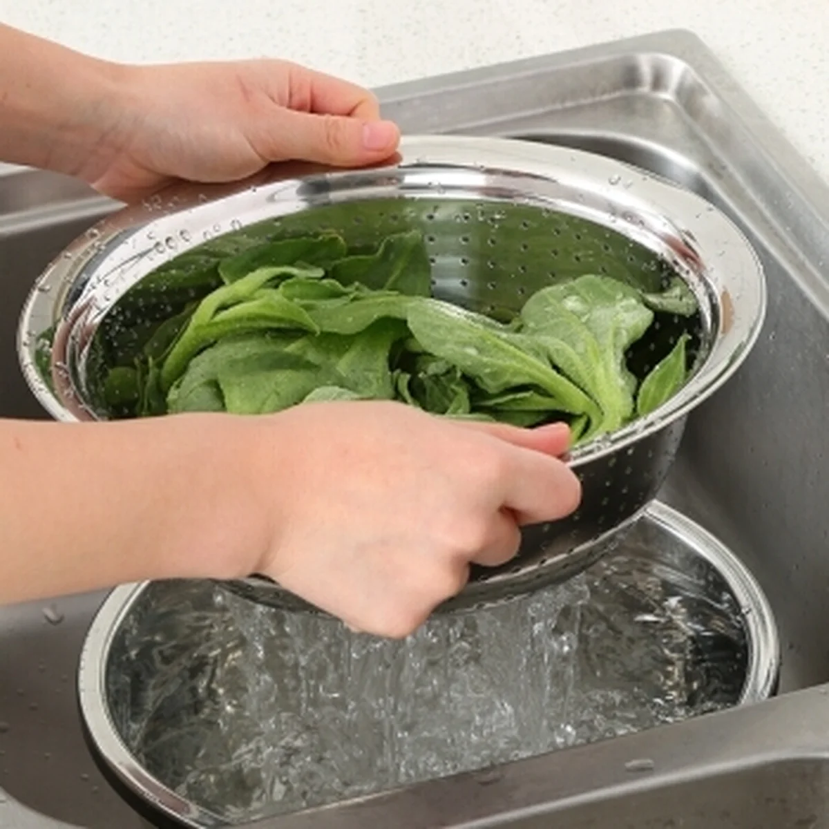 Cooker king stainless steel basin sieve five-piece CK-BXGP-05 multi-function large capacity thick