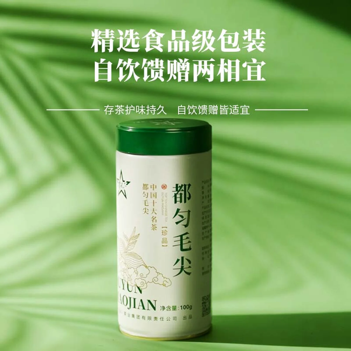 【中国直邮，时效7-15天】贵天下 2026明前新茶绿茶 都匀毛尖绿茶叶珍品茗茶芽茶贵州高山云雾100克