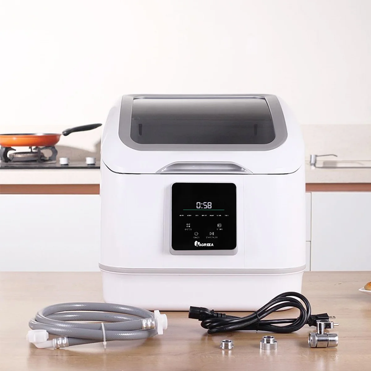 IAGREEA, Table Dishwasher, IA-DW01, Washing and Drying, Washing Fruits and Vegetables