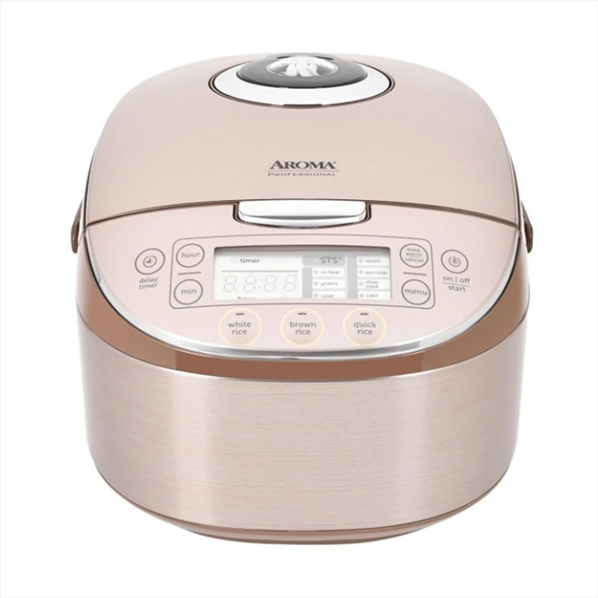 Aroma Rice cooker AMRC-8008 Housewares Professional 4L/16-cup cooked  Digital Turbo Convection Rice Cooker/Multicooker