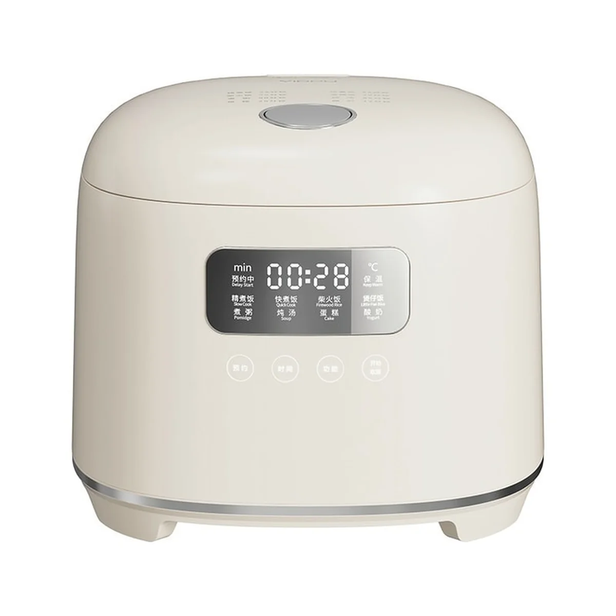 BECWARE 圆釜无涂层电饭煲 多功能电饭煲2.8L