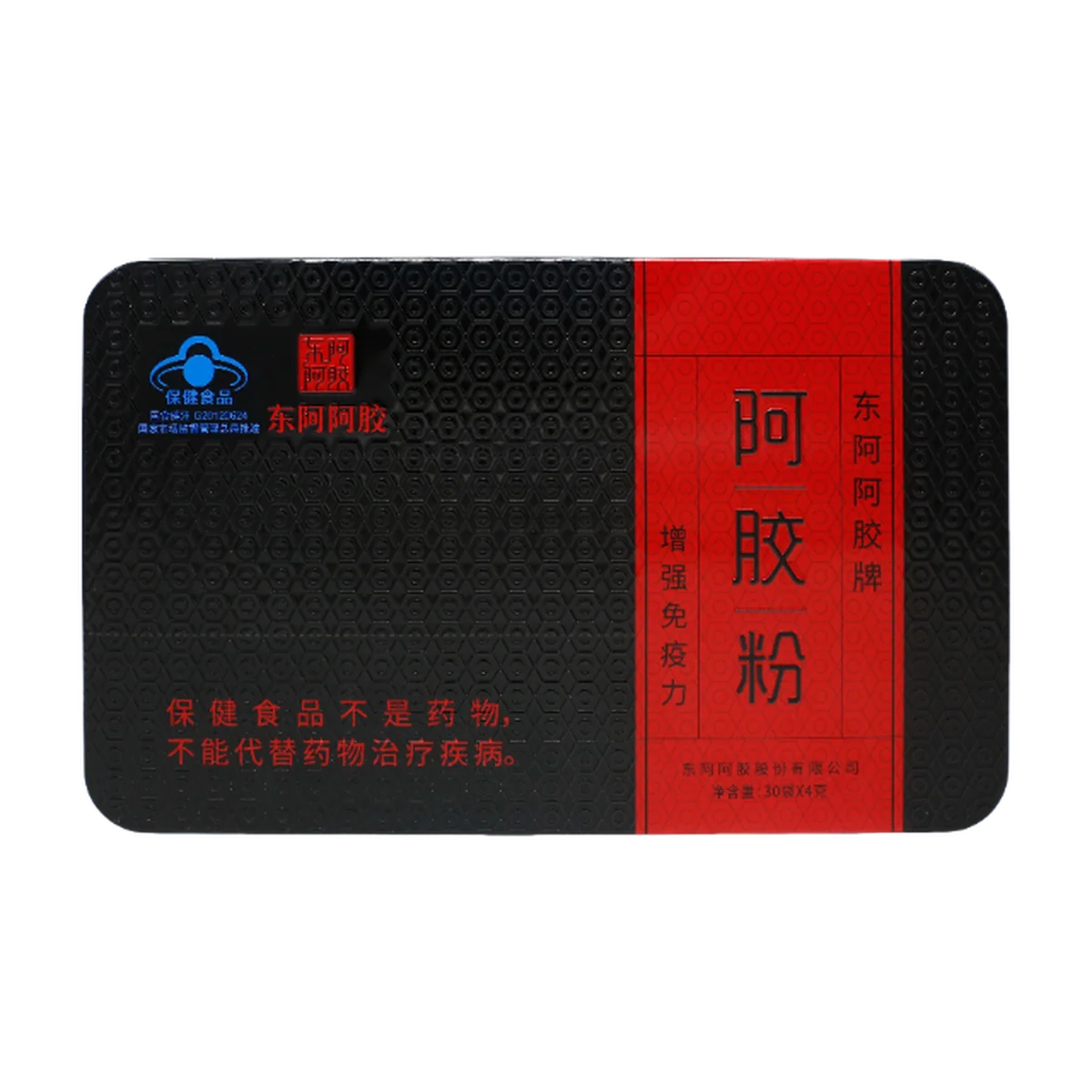 【中国直邮，时效5-12天】东阿阿胶小金条阿胶速溶粉30袋*4g便携易冲泡女性调理送礼礼品（加州不发货）
