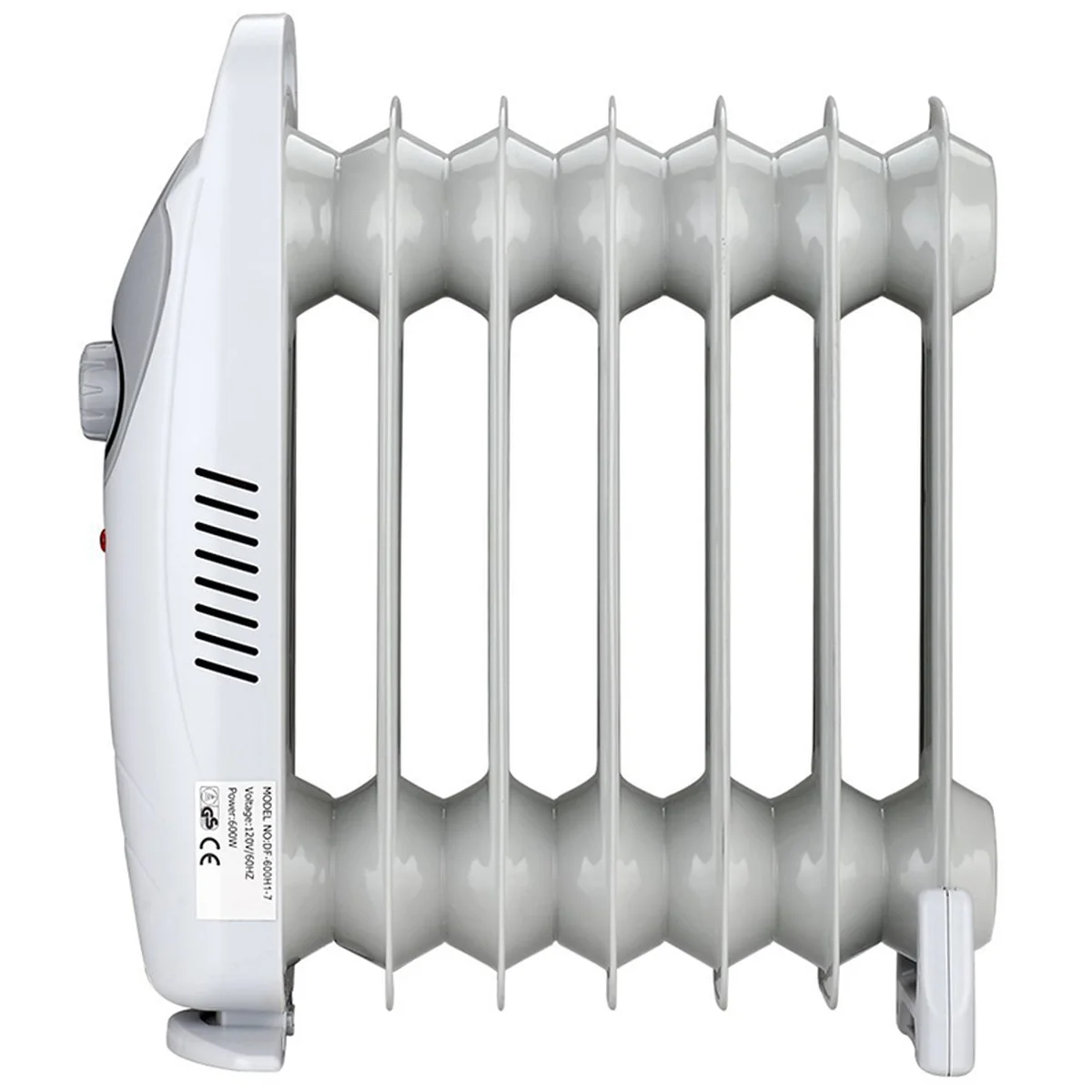 Homeleader Electric Panel Heater GH-15F, Crystal Glass Flat Convector Heater with LED Screen and Remote Control, 1500W