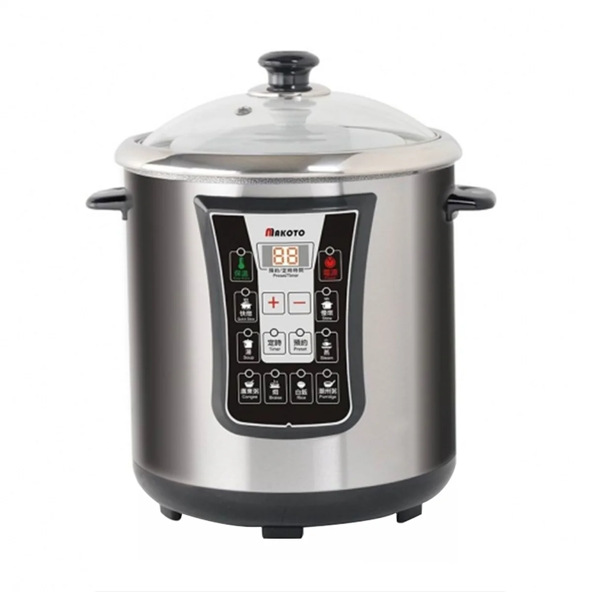 MAKOTO DYG-40AFW-100 DUAL INNER POTS STEW/ SOUP MAKER