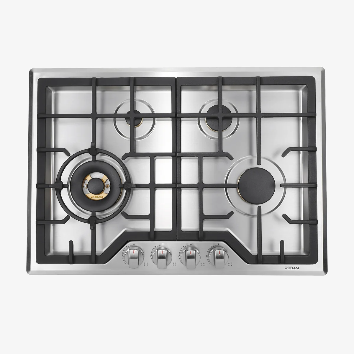 ROBAM High-power four-eye gas stove G413, Pure copper burner, Gathering Ring Fierce