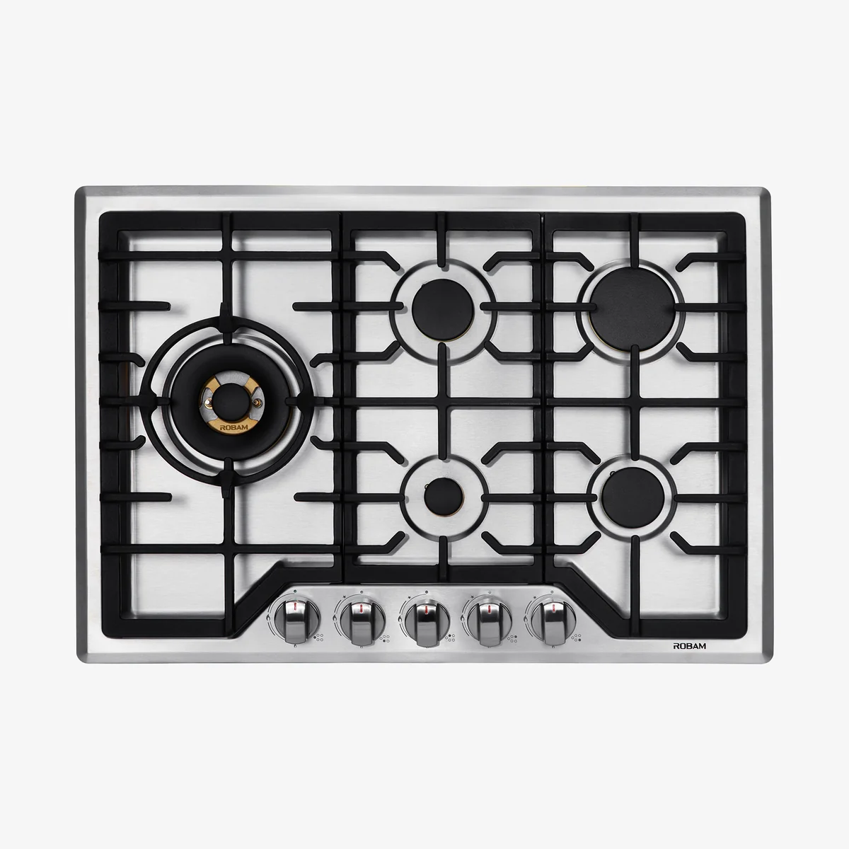ROBAM High-power five-eye gas stove G513, Pure copper burner, Gathering Ring Fierce