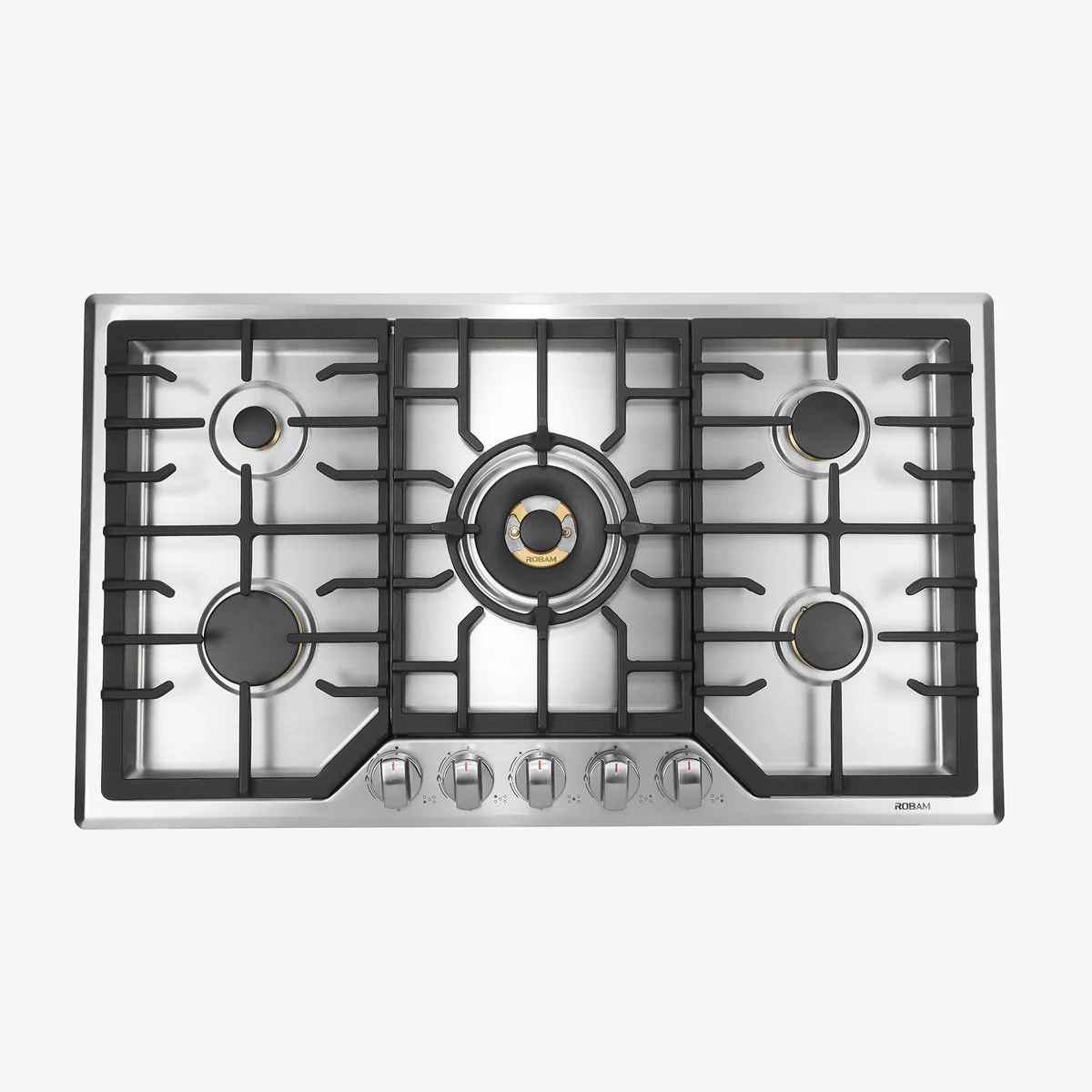 ROBAM High-power five-eye gas stove G515, Pure copper burner, Gathering Ring Fierce