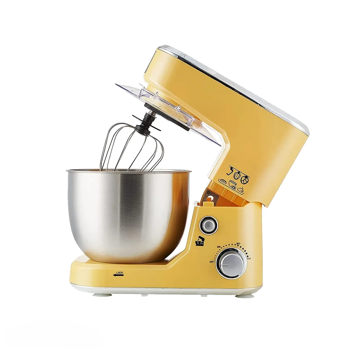 CUSIMAX多功能立体厨师机倾斜头电动搅拌机家用和面机奶油机搅拌机5QT  CMKM