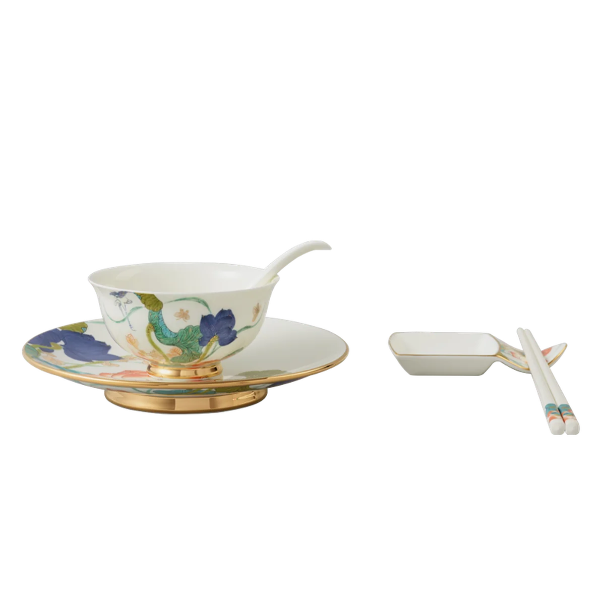 [China Direct Shipping, 10-15days] Happiness and Harmony 6Heads Cutlery (for 1 person)