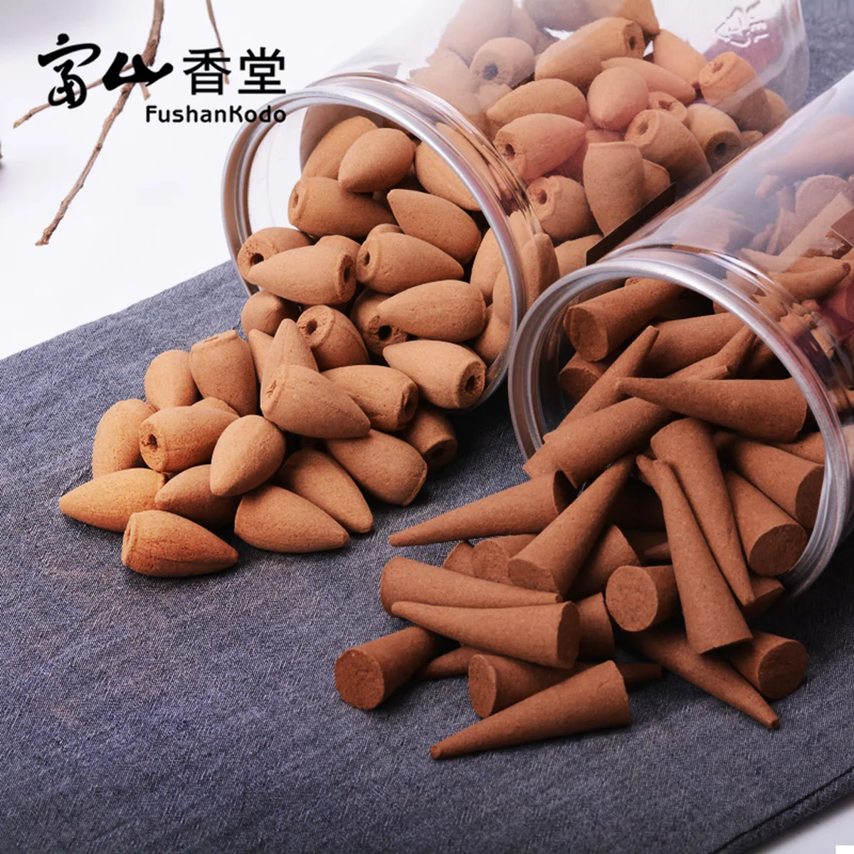 【中国直邮，时效10-15天】富山香堂（FushanKodo）香倒流香塔香 家用熏香 3星【倒流香】泰国185沉香120粒