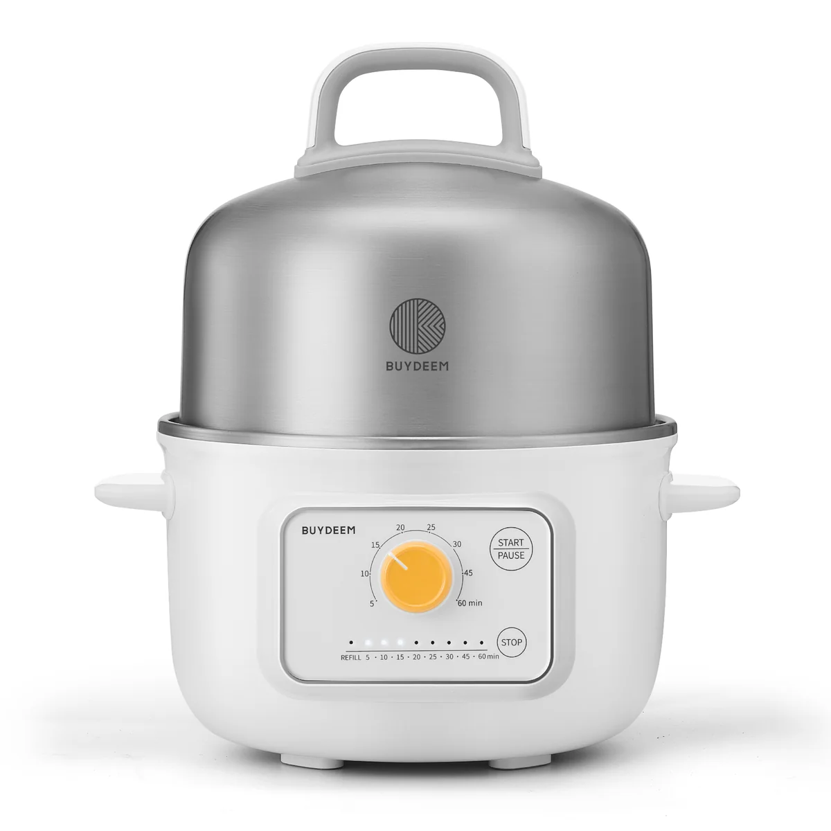 Buydeem Mini Electric Steaming Pot G32 Home Multi functional Electric Steaming Pot