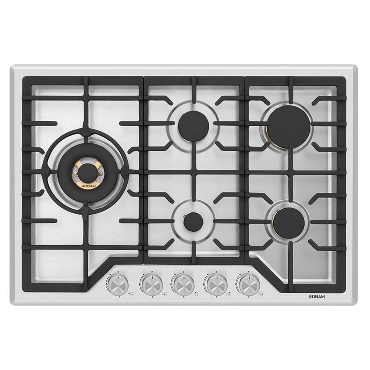 ROBAM High-power five-eye gas stove G513, Pure copper burner, Gathering Ring Fierce