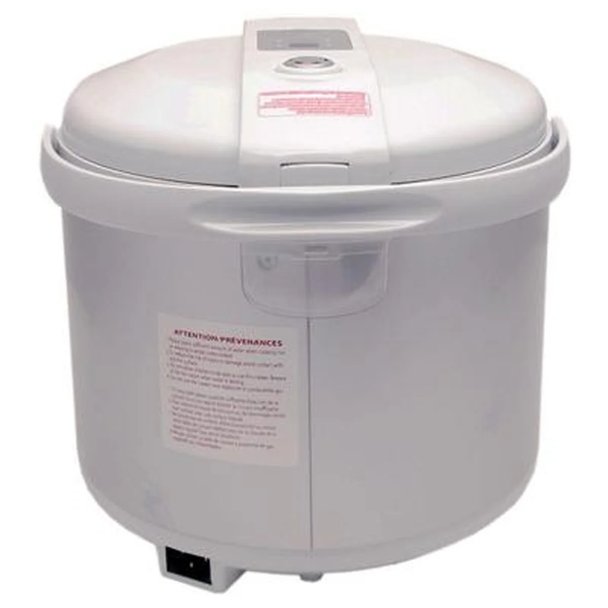 Hannex RCTJ300S Ceramice Rice Cooker, 3 L, White