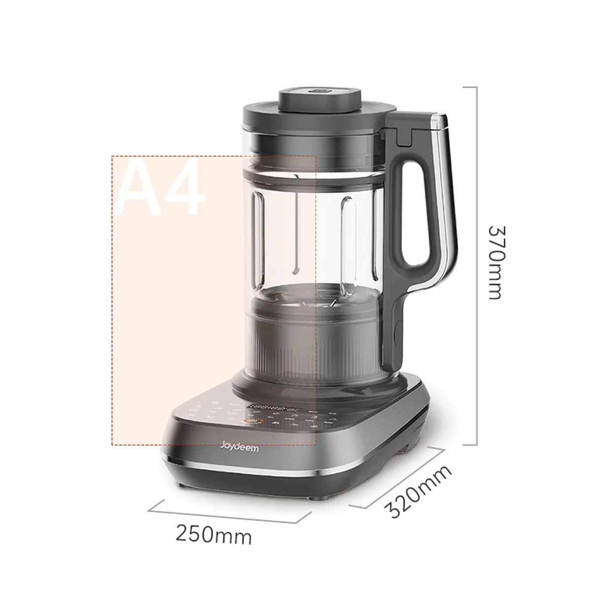 Joydeem frequency conversion bass wall breaker JD-B1Pro household juicer cooking machine soybean milk machine multiple noise reduction automatic cleaning and sterilization