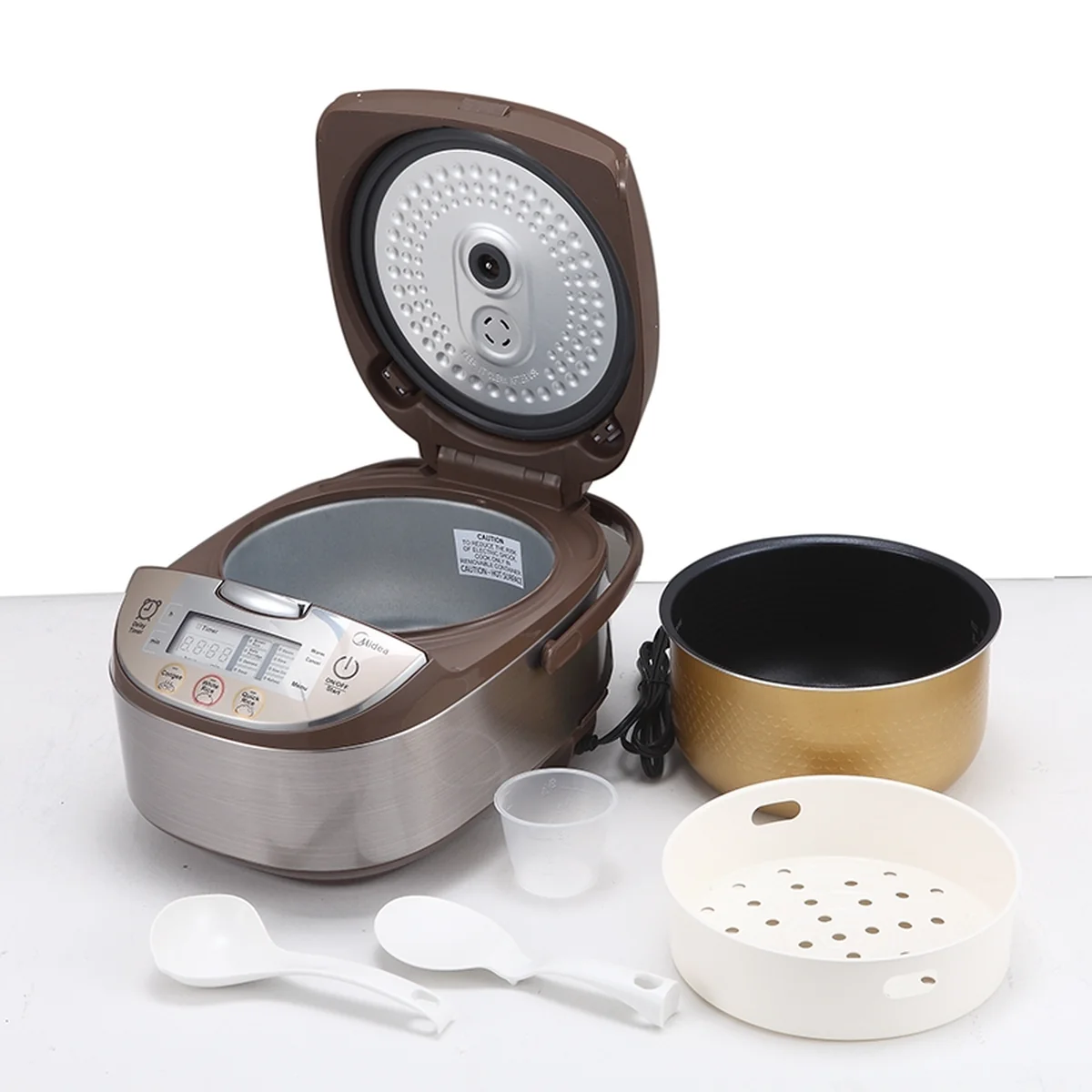 Midea MB-FS4017 12 Pre Set Multi Functional Energy Efficient Smart Rice Cooker with AUTOMATIC KEEP WARM