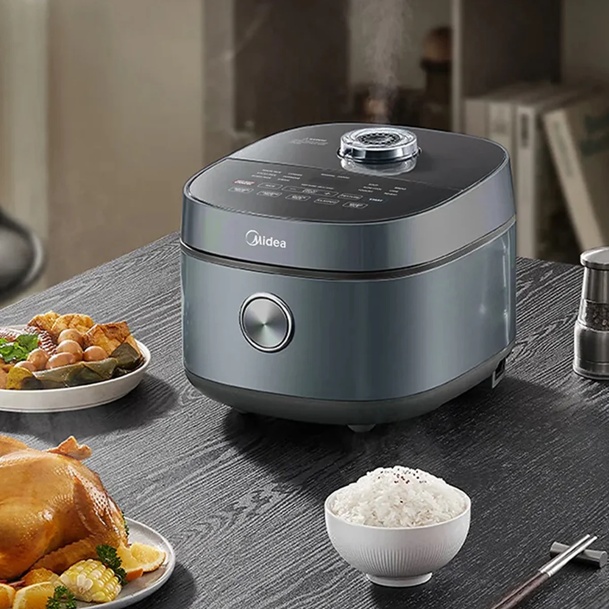 Midea Multifunctional Electric Rice Cooker Rice Pot 26 Minutes Fast Rice 4L Large Capacity MRD401T2BMB