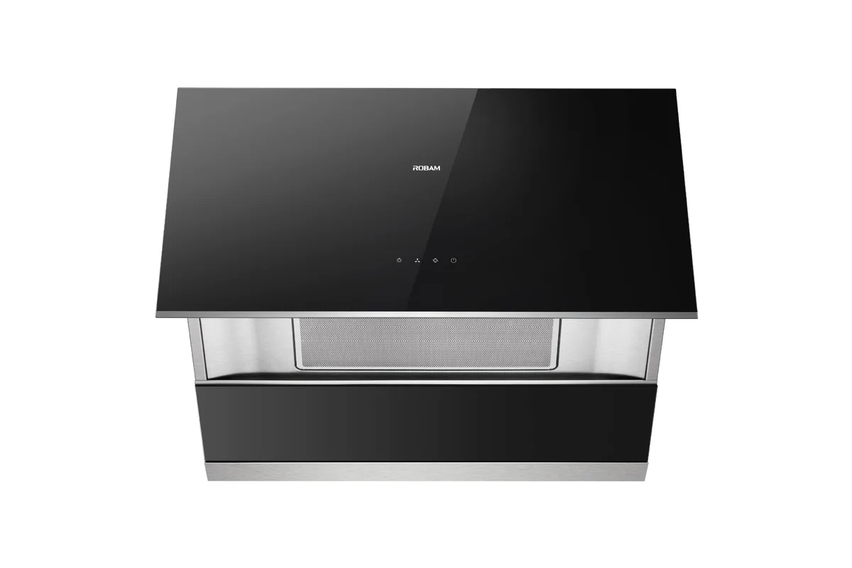 Robam New giant screen side suction machine A6720 Huge screen to collect smoke, one-click clean suction