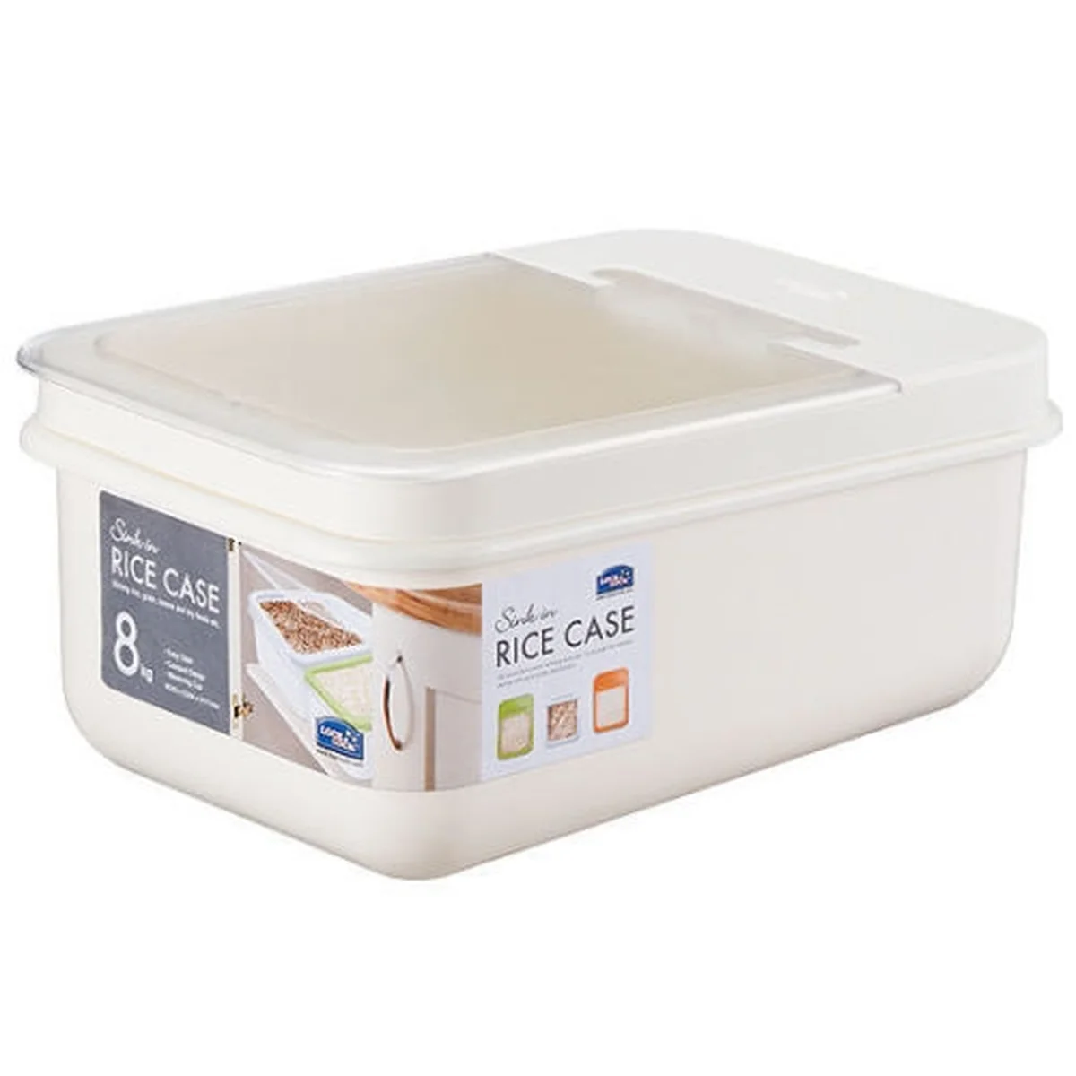 Lock & Lock  Grain Container  HPL530G 10L (8kg) green white