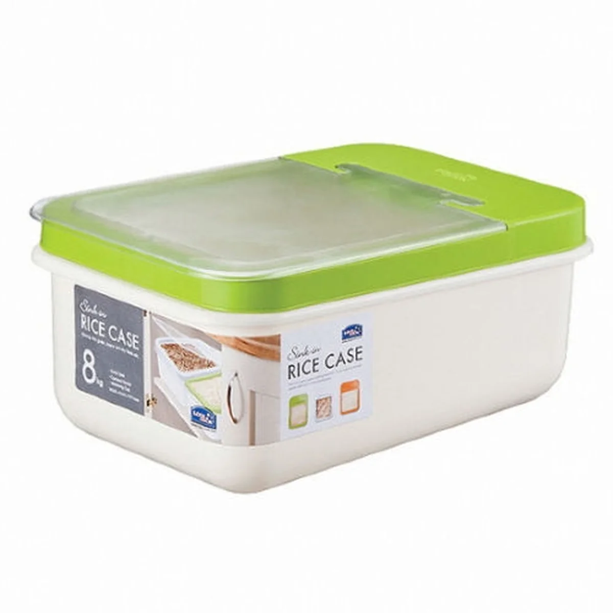 Lock & Lock  Grain Container  HPL530G 10L (8kg) green white