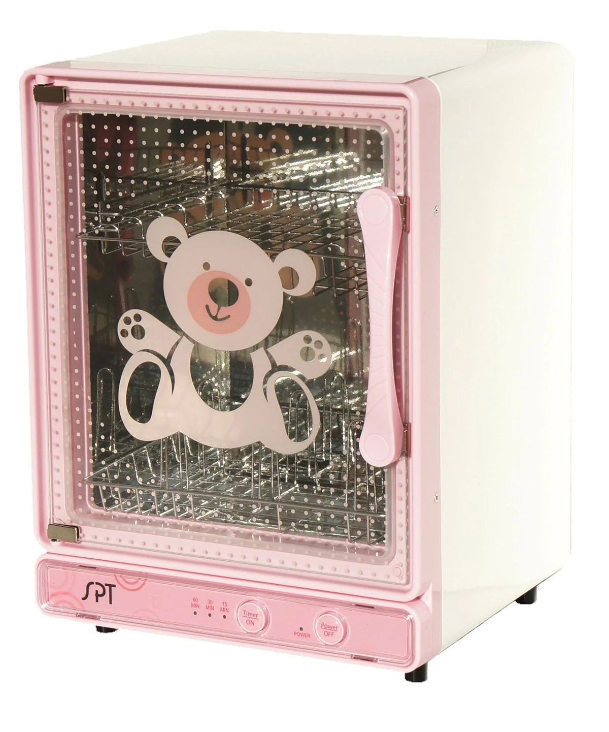 SPT SB-818P Baby Bottle Sterilizer & Dryer - Pink