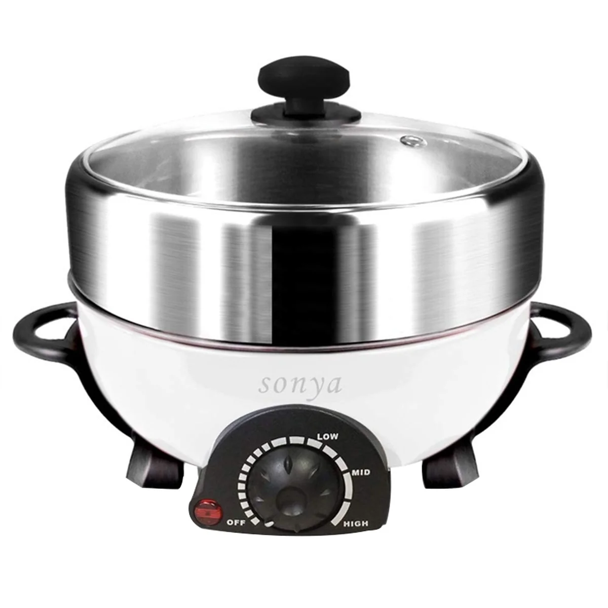 SONYA multi-function cooking pot electric hot pot SYHP-1A 3L with barbecue tray Multi-purpose