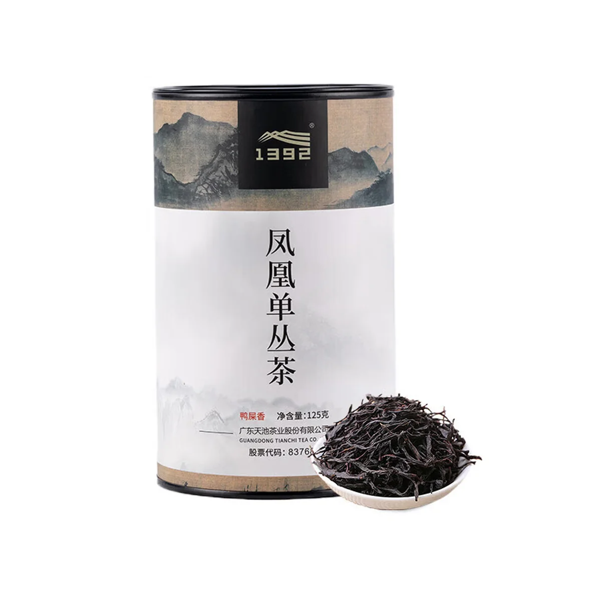 天池乌龙茶传承凤凰单丛茶单枞鸭屎香 一级125g罐装茶叶送礼