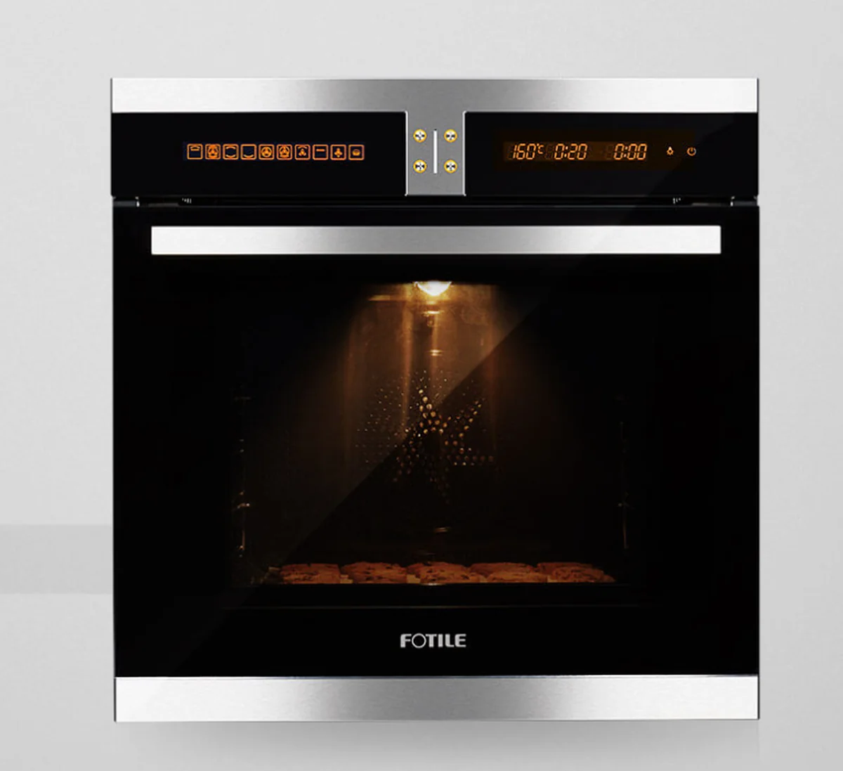 Fotile Build-in Oven Electric Stainless Steel Under-Counter Wall Oven KSS7002A