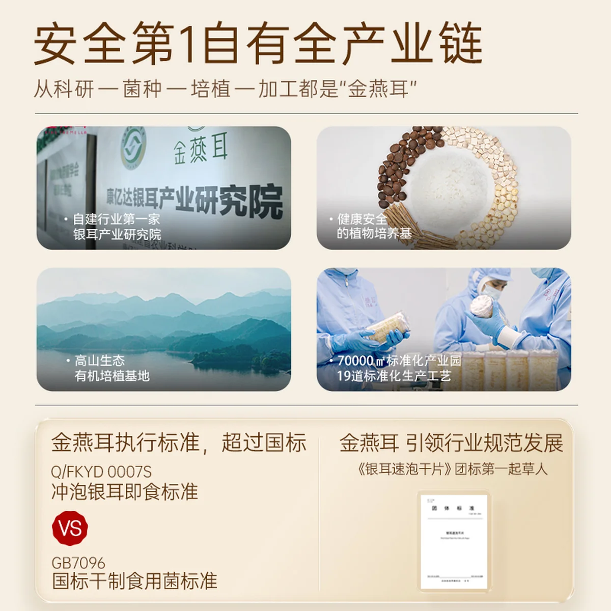 【赠品，不单独销售】金燕耳高山生态有机银耳金萃40g(20袋*2g）一盒