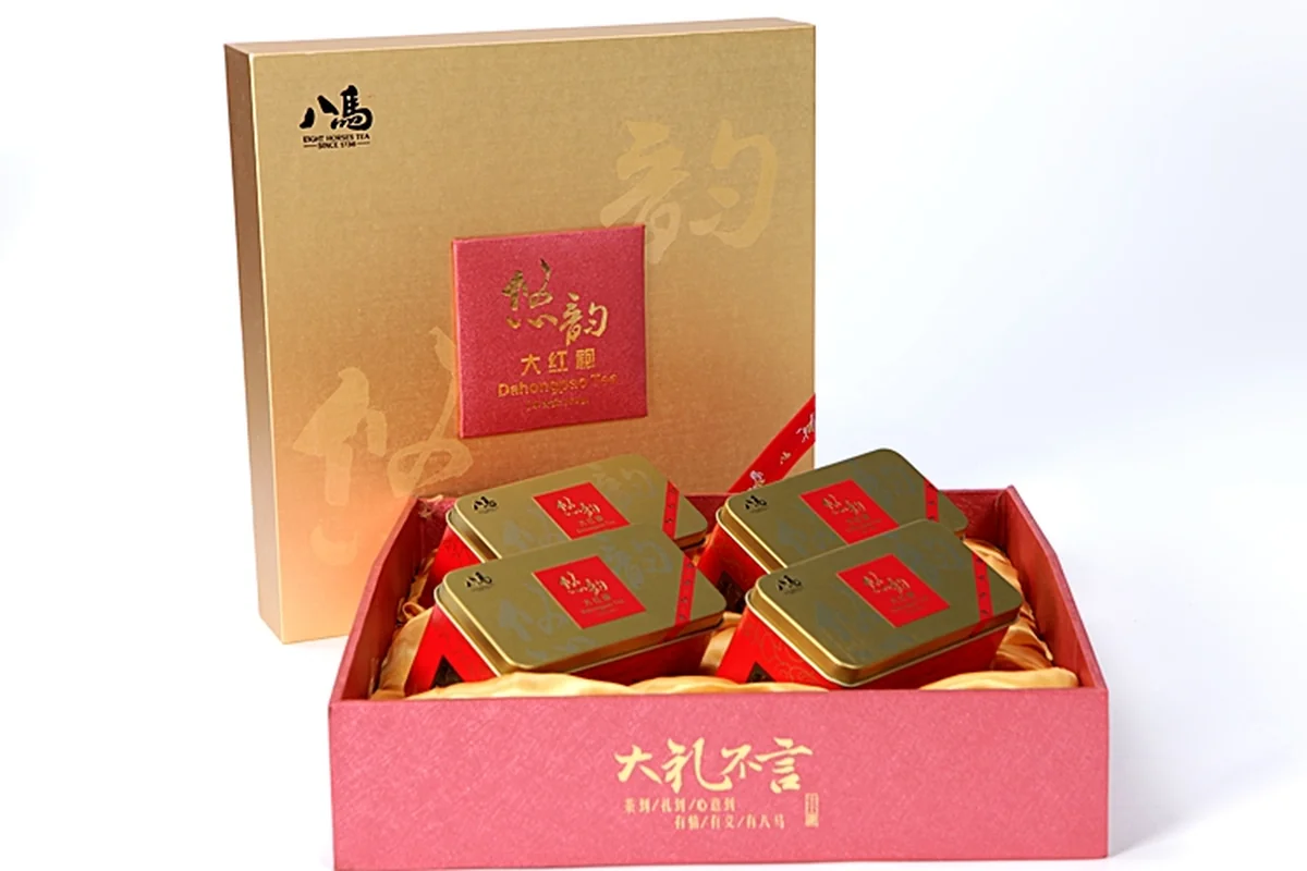 八马茶业 新品 悠韵系列 大红袍 160克 乌龙茶 武夷岩茶