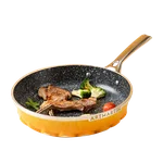 Amercook Maifan stone household non-stick frying pan, Induction cooker for gas stove, flame yellow, 26cm