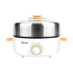 Aroma shabu-shabu all-in-one hot pot and barbecue multi-functional cooking pot AMC-130 2.5L capacity, shabu-shabu and grilling as you like