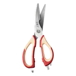 WMZ Kitchen Scissors Multi functional Stainless Steel Food Scissors Chicken Bone Scissors Removable Bone Scissors