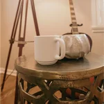 Zion Matte Mug Water Cup Matte Glaze Matte White 11oz