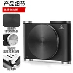 Cusimax 便携式单炉电铁炉加热炉 1500W 可调节温度 带防滑橡胶脚