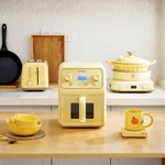 Buydeem Air Fryer F51 Multi functional Home Air Fryer Visible Large Capacity Metal Inner Pot Air Fryer
