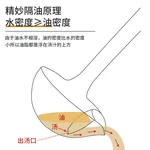 【中国直邮，时效8-20天】拜杰304不锈钢隔油勺过滤汤勺厨房滤油勺漏勺沥油撇油勺子油汤分离器 304隔油勺 高效滤油