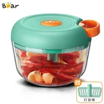 Bear multi-function manual chopper meat grinder garlic puller CX-D0007 easy pull scimitar design 400ml