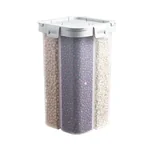 Taili, Food Storage Containers, Multigrain airtight storage tank, Large-capacity，Compartment storage, 2.3L