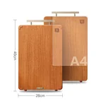 Suncha rosewood cutting board/knife/cutting board, solid wood, anti-mildew and antibacterial, separate for raw and cooked food, 40*28*2.5CM