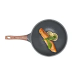 Concord Inoble non-stick wok, IWN-30 wear-resistant and easy to wash, less fumes, safe and healthy
