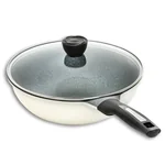 Concord Inoble non-stick wok, IWN-30 wear-resistant and easy to wash, less fumes, safe and healthy