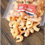 XLSEAFOOD Ecuador lightly dried peeled golden hooked white shrimp, Natural calcium supplement, full of nutrition, Premium,#100