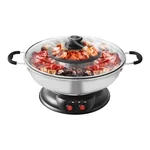 Sonya multi-function shabu-shabu pan, household electric oven, SYHS-4L, independent temperature control, rapid heating, 4L