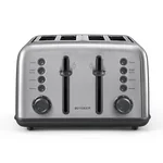Buydeem, Stainless steel toaster DT-6B83S, 4-slice toast heating, sandwich breakfast maker