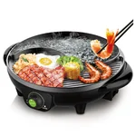 Liven Riyue Shabu-shabu multi-purpose shabu-roasting integrated electric hot pot electric oven SK-J3200 fast heating, smoke-free and non-sticky