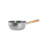 Lifease Japanese-style stainless steel Yukihira Pan, soup pot,milk pan, light and compact, not easy to rust, open flame induction cooker universal 18/20cm