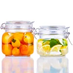 Scybe glass sealed storage tank set of 2 500ml+750ml