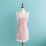 SVORIAHI Lace Sleeveless Apron SPQ-WQ01 Oil and Waterproof Durable and Breathable